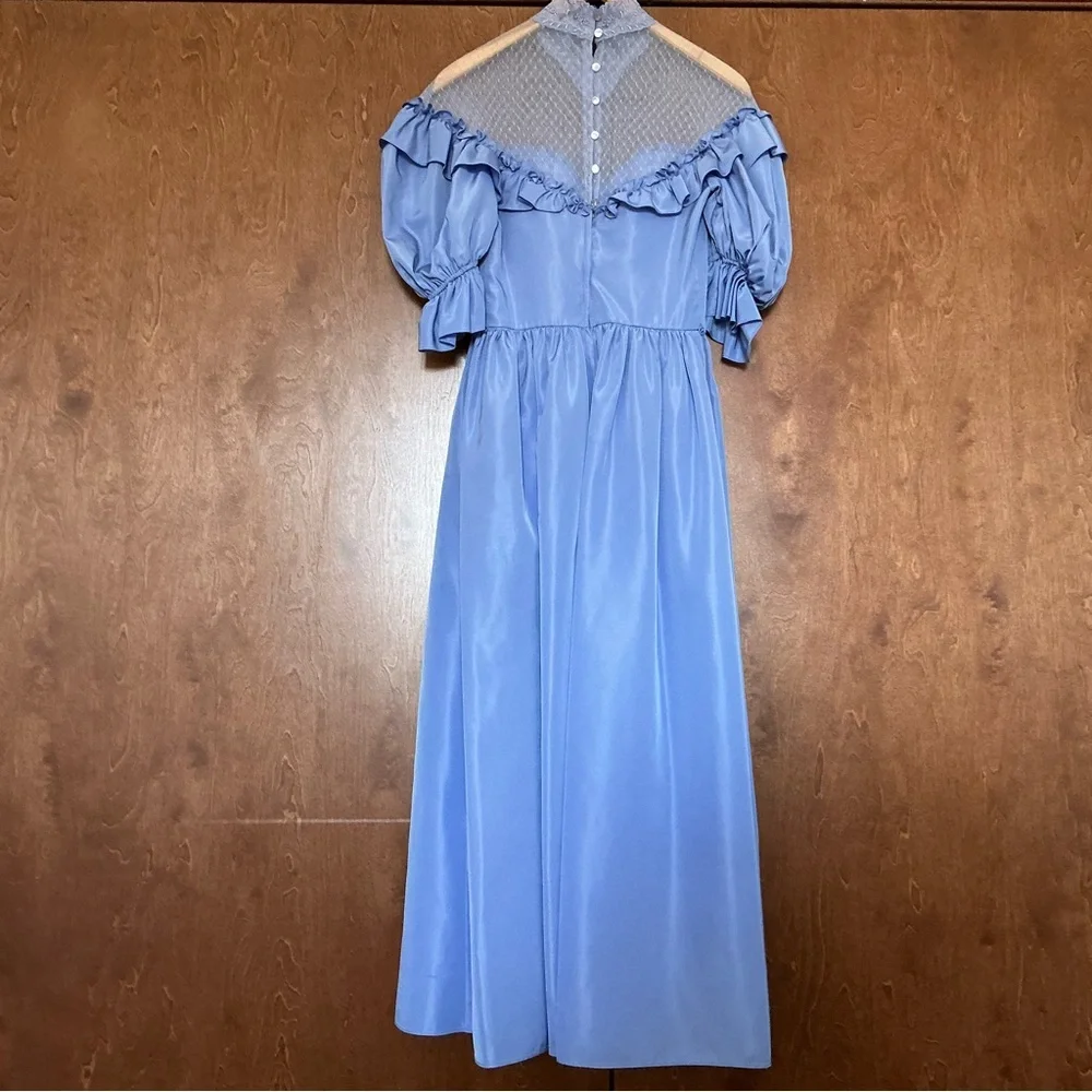 Vintage Victorian Style Long Floor Length Dress - Picture 4 of 13